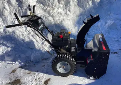 Snowblower Blizzard By Murray  27” Amazing Condition., View more