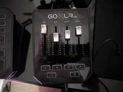 GoXLR MINI XLR mixer, View more