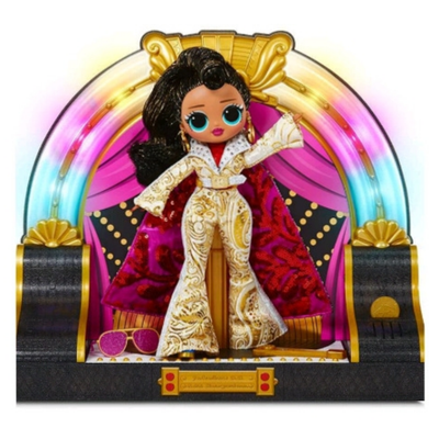 BRAND NEW IN BOX!! RARE! LOL doll comes with coin-operated, light-up, musical jukebox! Plays 12 song...