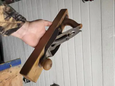 Antique Stanley Rule & Level No. 26 Transitional Wood Plane Woodworking Tool