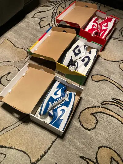 Nike Dunk Low Huf San Francisco SOLD ❌ Nike Dunk Low St John Size 13 Brand new Og box = 200$ Jordan...