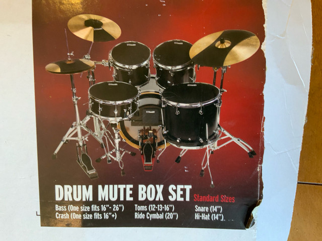 Drum Noiase reduction SoundOff Kit  dans Percussions  à Ville de Montréal - Image 3
