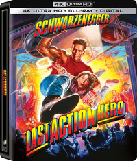 Last Action Hero Steelbook [4K UHD + Blu-ray + Digital Code]
