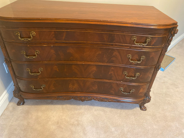 2 piece vintage bedroom set of dressers in Dressers & Wardrobes in Mississauga / Peel Region - Image 3