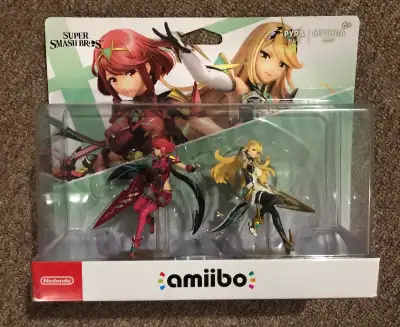 Nintendo Smash Bros Pyra Mythra amiibo 2 pack, View more