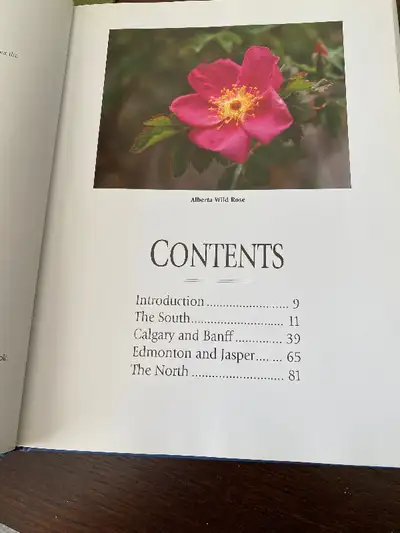 Beautiful Book  of Alberta’s must see glorious spots, View more