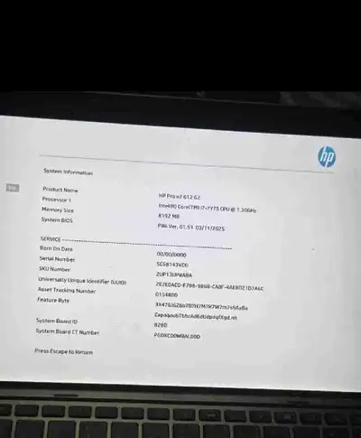 HP Pro x2 612 G2, View more