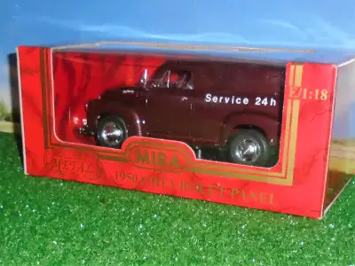 Rareté...Modèle Mira Diecast...De ma collection...Camion Chevrolet Panel 1950 absolument comme flamb...