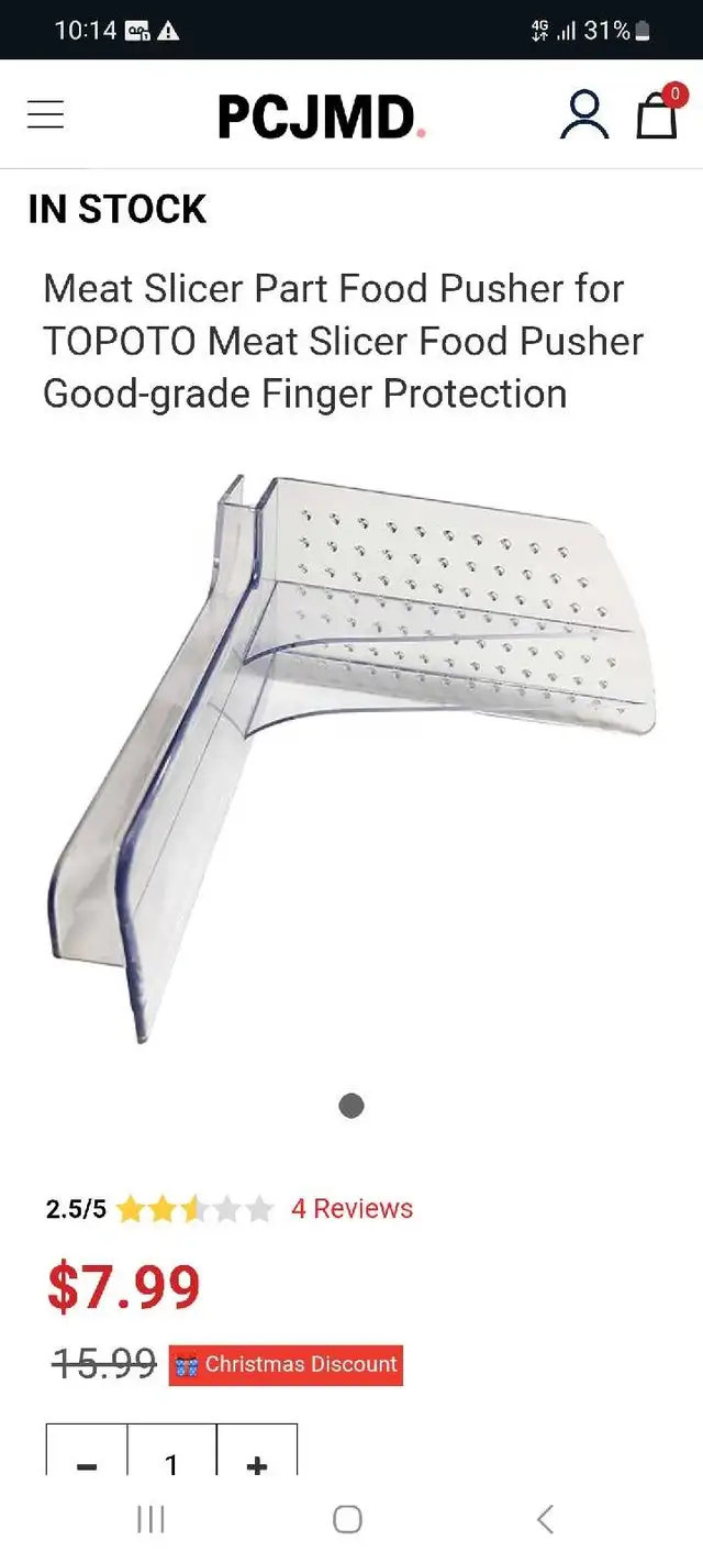 homeMAX Meat Slicer in Processors, Blenders & Juicers in City of Toronto - Image 10