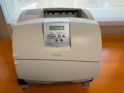 Lexmark T630 laser printer, View more