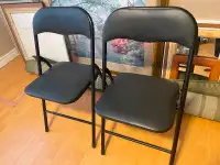 Folding chairs