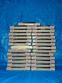 Snes games 10 per game see list