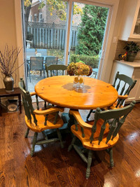 Rustic vintage dining table