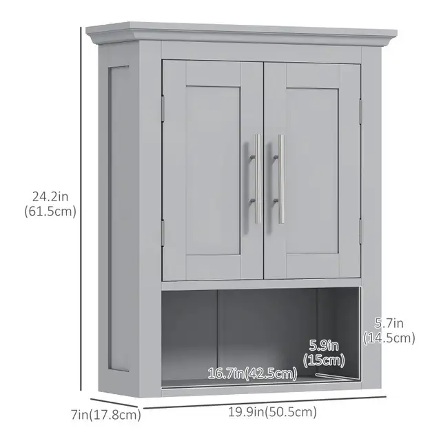 Bathroom Wall Cabinet, Medicine Cabinet, Toilet Storage Cabinet  in Bookcases & Shelving Units in Markham / York Region - Image 4