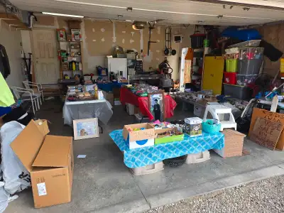 2 family Garage Sale 1114 Hargreaves Way, View more