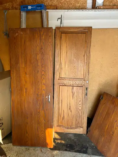 Lot de 3 portes en chêne massif, View more