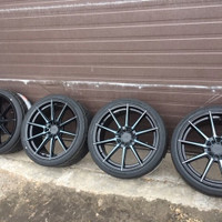 "Sneaky" XXR 567 Phantom Black 18" 5x114.3 rims for sale