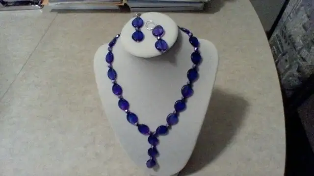 ALEXANDRITE NECKLACE/EARRINGS628632673384981216