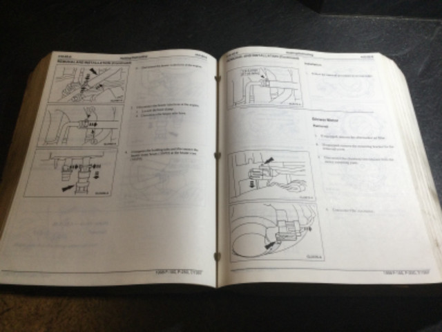 1998 Ford F-150 F-250 Truck Shop Manuals 4x4 Lariat XLT 4.6 5.4L in Non-fiction in Parksville / Qualicum Beach - Image 4