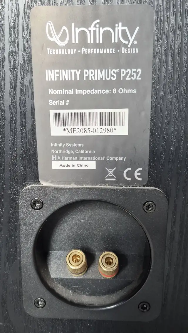 Infinity Speakers - Masters of Imaging in Speakers in Calgary - Image 3