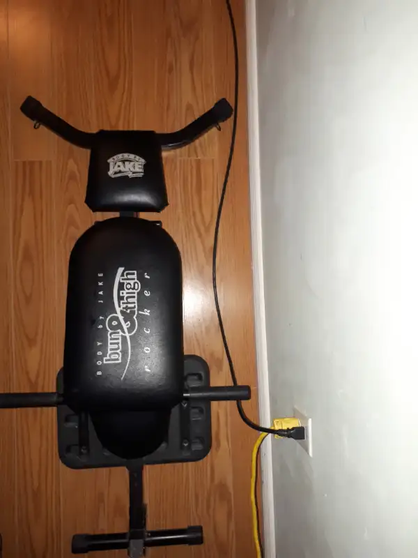 Body By Jake Bun And Thigh Rocker Exercise Workout Machine OBO ...
