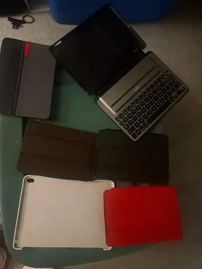 Selling all cases together for ipad mini 1-5 iPad Air 1 and 2 iPad 5 gen iPad Pro 2 gen I believe Co...