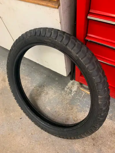I have an older Heidenau Scout K60 front tire, 90/90-21 MC 54T. It’s in great condition but had to c...