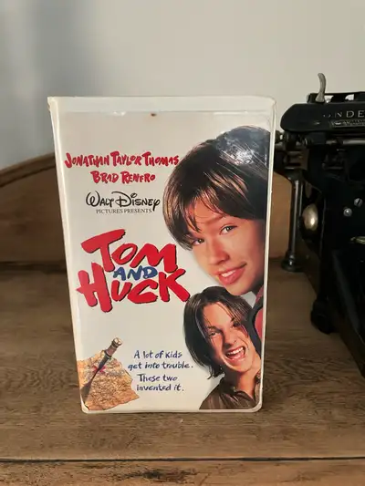 Tom and Huck VHS Tape Disney