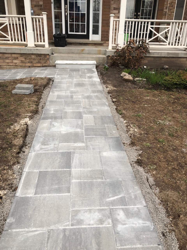 paver stones installation, driveway paving,interlock 647 4002021 in Patio & Garden Furniture in Mississauga / Peel Region - Image 3