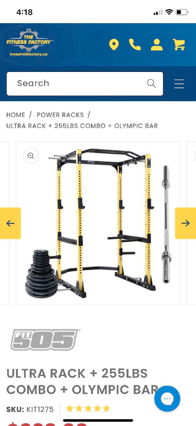 Home gym  in Other in Woodstock