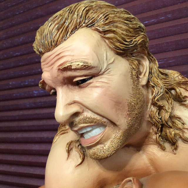 WWF-Wrestling Molded Sculpture from Resin-Heavy Duty in Arts & Collectibles in City of Toronto - Image 3
