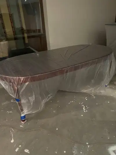 Dining table with removable leaf (extendable), View more