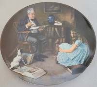 Collector Plate - Norman Rockwell – The Story Teller