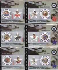 Official NHL 12 All Stars Stamp Cards