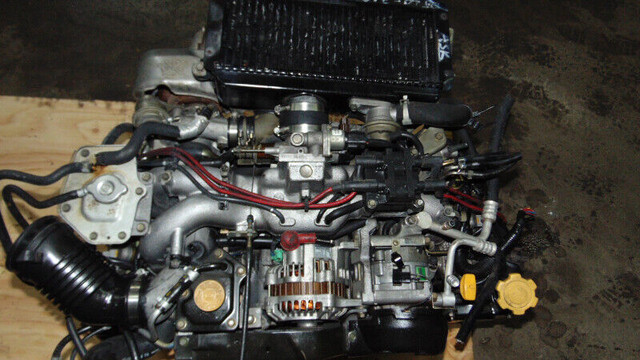 02-03-04-05 SUBARU IMPREZA WRX EJ20 2.0L DOHC TURBO ENGINE JDM in Engine & Engine Parts in Moncton - Image 2