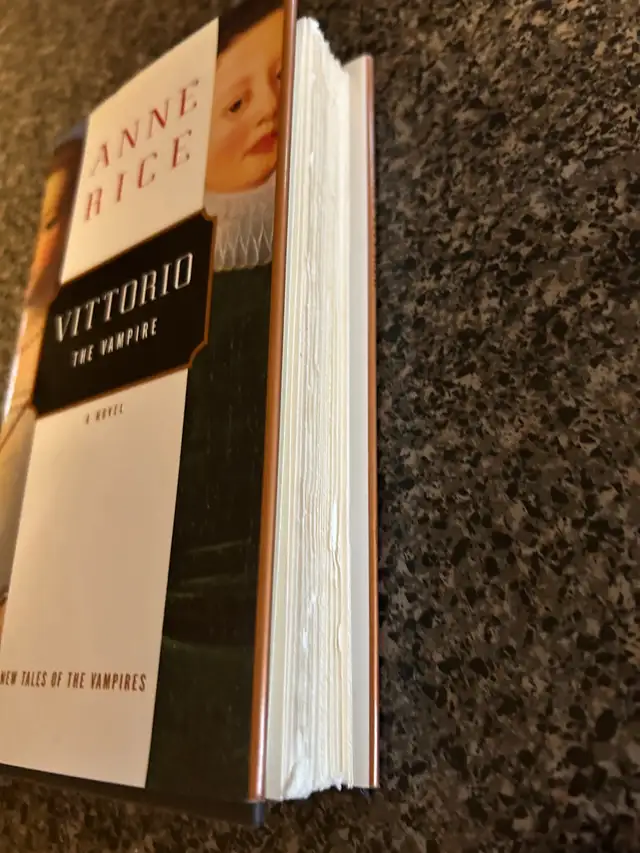 Anne Rice - “Vittorio The Vampire” Novel in Fiction in City of Toronto - Image 8