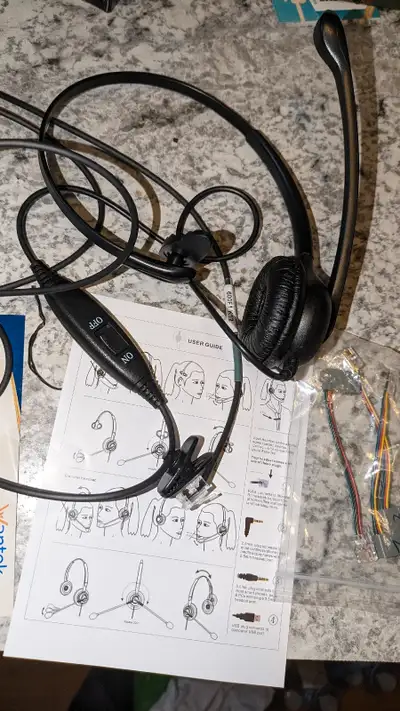 Wantek call center headset, View more