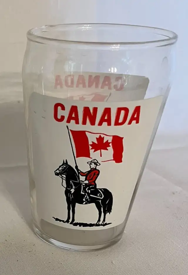Vintage Mountie Drinking Glass in Kitchen & Dining Wares in Calgary - Image 2