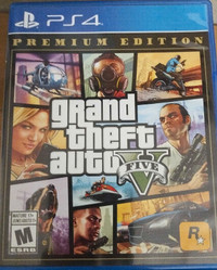 Grand theft auto v premium edition ps4