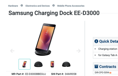 Samsung USB-C Charging Dock (EE-D3000) - Like New Condition!, View more