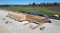 lumber 10ft 2x4, 16ft 1x4 strapping