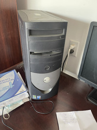 Computer monitor and CPU