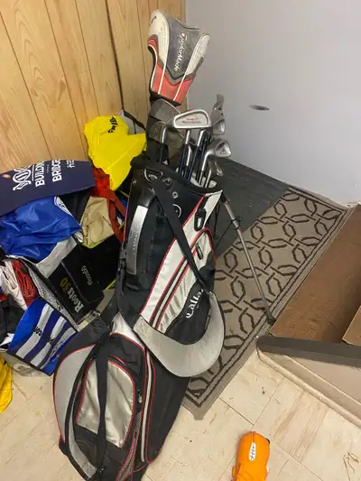 Complete Set of Left Handed Golf Clubs with Bag, View more