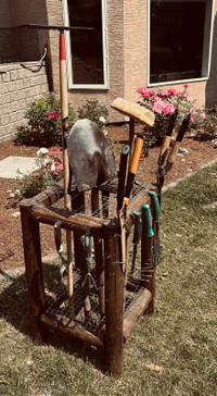 Garden tool rack 