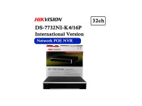 Hikvision NVR 32ch DS-7732NI-K4/16P with 4 Tera Hard drive