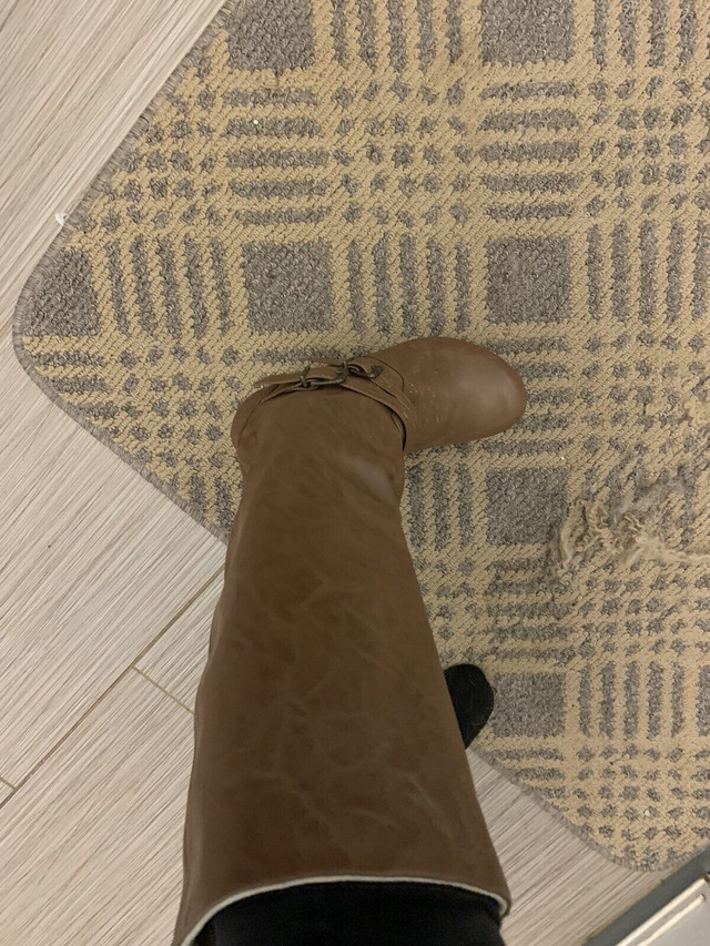Ladies high tan wedge boot  in Other in Fort McMurray