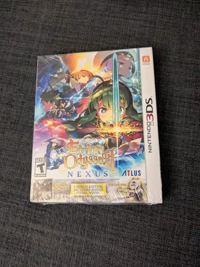 etrian odyssey nexus 3ds (new/sealed), View more