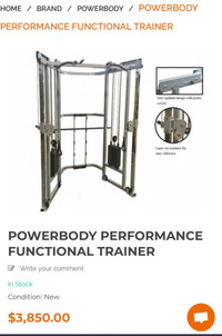 Functional trainer 