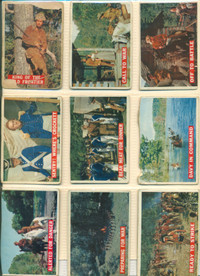 Davy Crockett 1956 - Cartes de collection anciennes