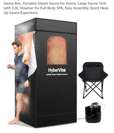 Portable Steam Sauna Box for Home, View more